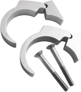 Handlebar Clip Kit Silver, 2, nordicamoto.ro