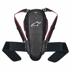 Alpinestars Nucleon KR-1 hátvédő, fekete/piros, M-es méret, 1, nordicamoto.ro