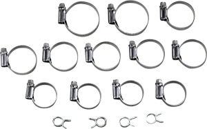 Hűtőbilincs-készlet, ezüst színű, nordicamoto.ro