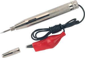 Voltage Tester Black, Red, Chrome