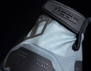 Manusi Textil/Piele Icon Hooligan™ Black/Gray M, 2, nordicamoto.ro