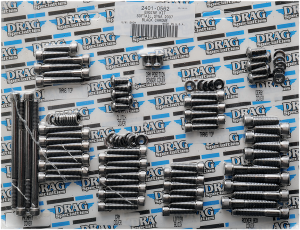 Socket-head Bolt Set Black Chrome, 1, nordicamoto.ro