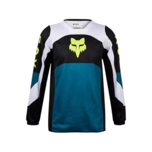 Tricou Copii Fox 180 Nitro Albastru M, 3, nordicamoto.ro