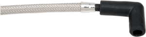 Braided Spark Plug Wire Stainless Steel, 1, nordicamoto.ro
