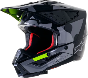 Alpinestars Supertech M5 Rover 2 szürke/sárga XL bukósisak, 1, nordicamoto.ro
