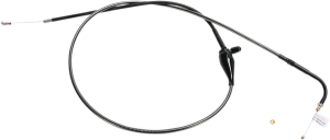Black Pearl Braided Throttle/idle Cable Black