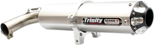 5 Stage Slip-on Muffler Brushed