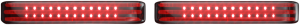 Probeam® Bagz Led Saddle Bag Lights Chrome