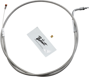 Stainless Steel Throttle/idle Cable Silver Standard, 1, nordicamoto.ro