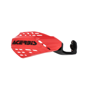 Acerbis Linear Vented univerzális terepkerékpár-kézvédő KTM/Honda/Yamaha/Kawasaki/Husqvarna/GasGas/Beta modellekhez – Fekete/Narancssárga, 5, nordicamoto.ro