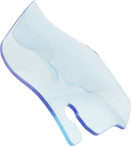 Kolor Flare Windshield Blue, 5, nordicamoto.ro