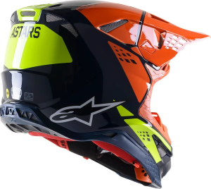 Supertech M8 Factory Helmet Blue, Orange, Yellow L, 2, nordicamoto.ro