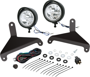 Focus 3-1/2(r) Driving Light Kit Black, Satin