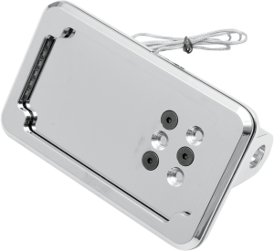 In-close License Plate Holder Chrome, 1, nordicamoto.ro