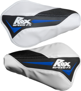 Guard Flex-tec Plastic 22 Mm (7/8(r)) White Black, White, 2, nordicamoto.ro