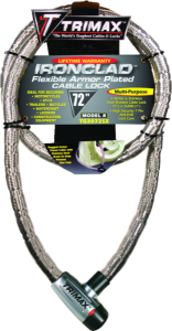 Gladiator Series Armored Cable Black, 1, nordicamoto.ro