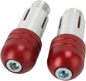 Handlebar End Plug Red, 1, nordicamoto.ro