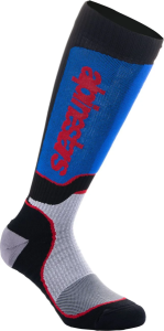 Sosete Copii Alpinestars Mx Plus Black/White/Blue
