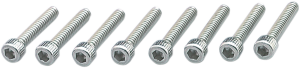 Long Accent Screws For Küryakyn Iso®-grips Silver