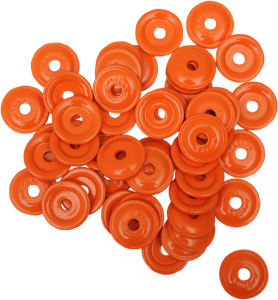 Round Digger® Aluminum Support Plates Orange, 2, nordicamoto.ro