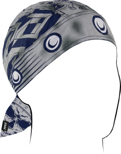 Flydanna® Cotton Headwrap Gray