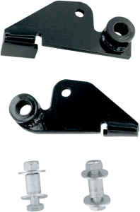 Rear Shock Drop Bracket Lowering Kit Black