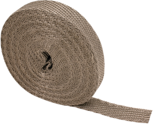Matrix Heat Shield Exhaust Wrap Brown, Gold, 1, nordicamoto.ro