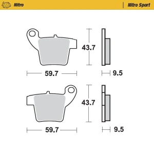 Nitro Sport fékbetétek