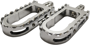 Footpegs Bmx Style Chrome/ Chrome Silver, 3, nordicamoto.ro