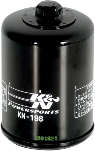 Performance Oil Filter Black