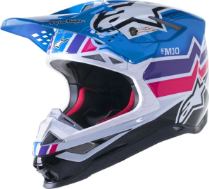 Casca Alpinestars Supertech M10 TLD Edition 23 Blue