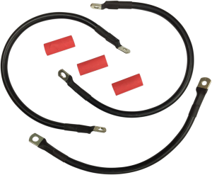 Battery Cable Set Black