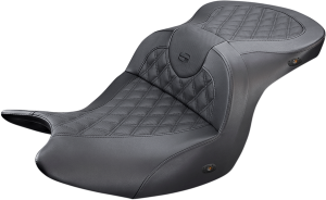 Roadsofa Lattice Stitch Heated Seat Black
