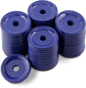 Grand Digger® Support Plates Blue, Powder Coated