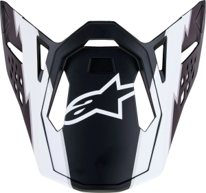Cozoroc Alpinestars Supertech M10 sisak, fekete/fehér