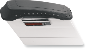 Studded Saddlebag Lid Cover Black, 2, nordicamoto.ro