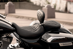 Wide Tripper Solo Seat With Removable Driver Backrest Black, 2, nordicamoto.ro
