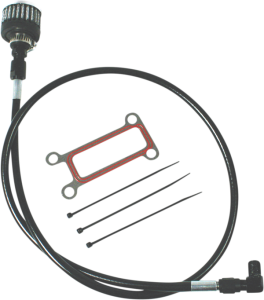 Oil Tank Breather Kit Black 