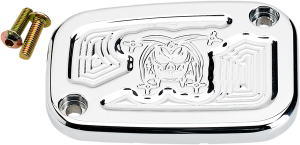 Front Brake Master Cylinder Cover Silver, 1, nordicamoto.ro