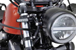 Headlight Bracket Set Black, 3, nordicamoto.ro