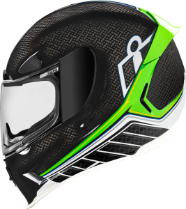Airframe Pro Carbon Hyperstrike Helmet Green-Black, 5, nordicamoto.ro