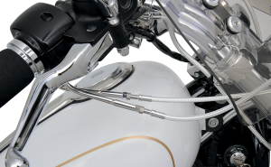Sterling Chromite Ii® Braided Cable For Harley-davidson Clear