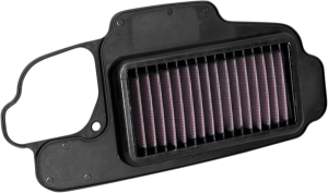 High-flow Air Filter Black, Red