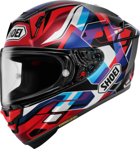 SHOEI X-SPR PRO VALION TC-10 teljes arcú sisak, kék/piros/fehér