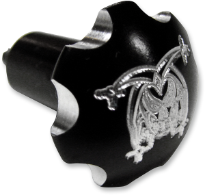 Choke Knob Black, 2, nordicamoto.ro