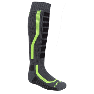 Snowmobile zokni, Aggressor Sock 2.0 SM Fekete – Elektromos kék limonádé, nordicamoto.ro