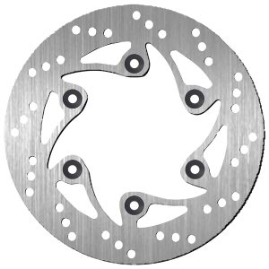 Brake Rotor Round Silver
