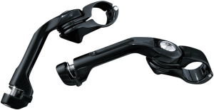 Tour-tech Adjustable Cruise Footpeg Mounts Black Long, 1, nordicamoto.ro
