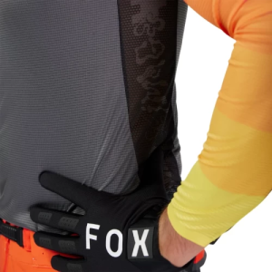 Fox MX-Flexair Grid póló, fekete/narancssárga, M, 3, nordicamoto.ro