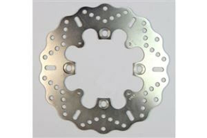 Contour Fixed Brake Rotor Silver, Stainless Steel, 1, nordicamoto.ro